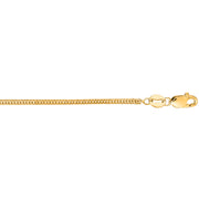 14K Gold 1mm Foxtail Chain