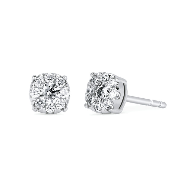 EARRINGS  RD V 0.328;