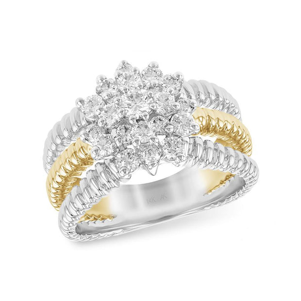 14KT Gold Ladies Diamond Ring