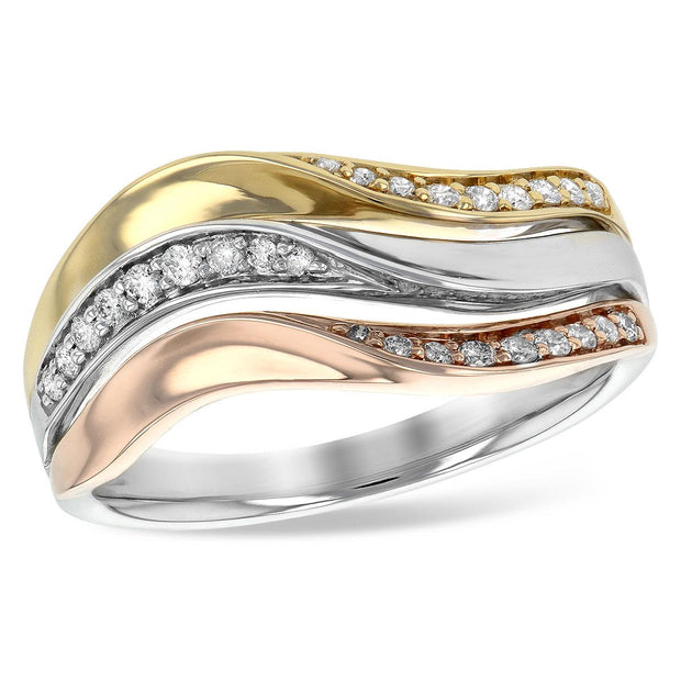 14KT Gold Ladies Diamond Ring