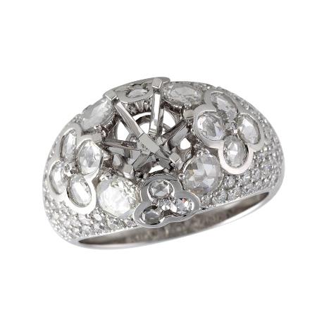 14KT Gold Semi-Mount Engagement Ring