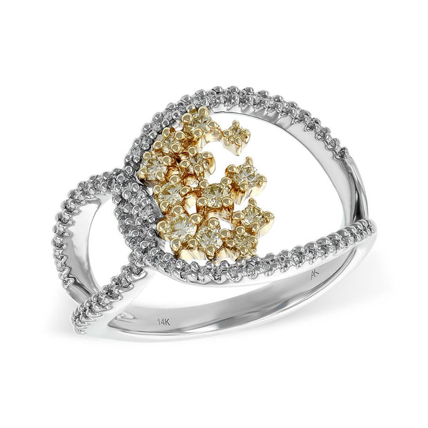 14KT Gold Ladies Diamond Ring