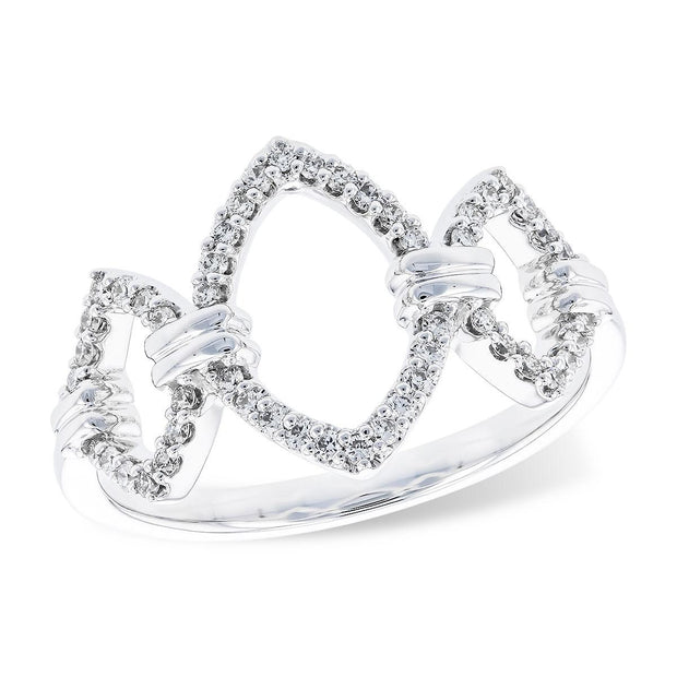 14KT Gold Ladies Diamond Ring