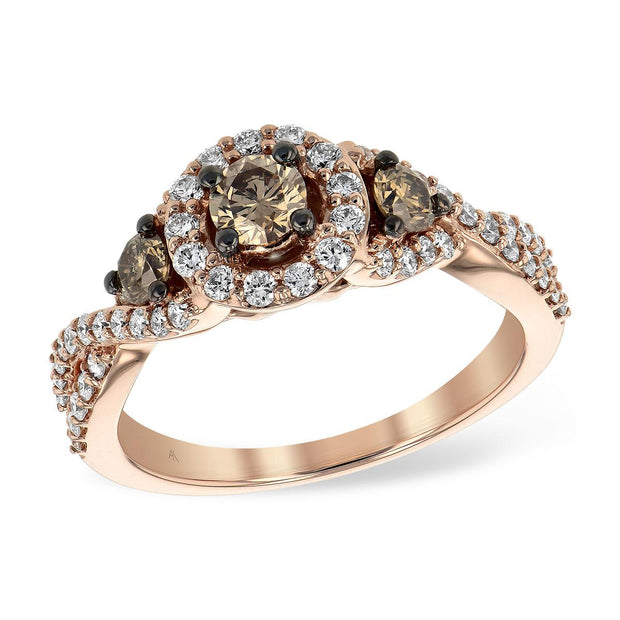 14KT Gold Ladies Diamond Ring