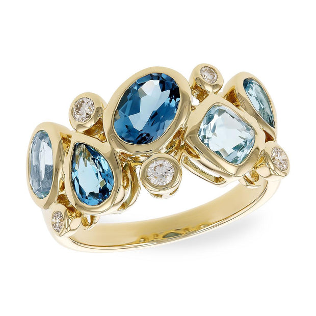 14KT Gold Ladies Diamond Ring