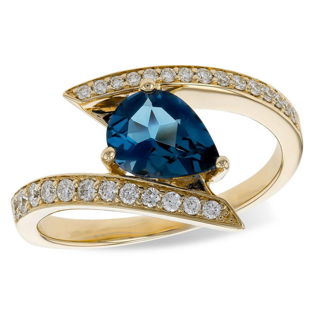 14KT Gold Ladies Diamond Ring