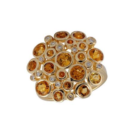 14KT Gold Ladies Diamond Ring