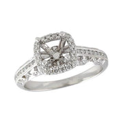 14KT Gold Semi-Mount Engagement Ring