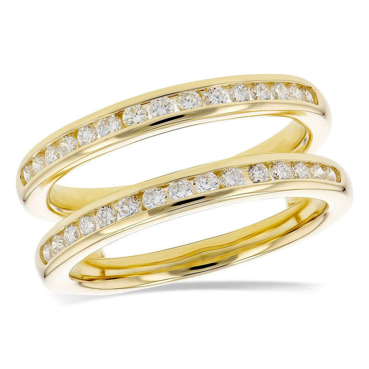 14KT Gold Ladies Wrap/Guard