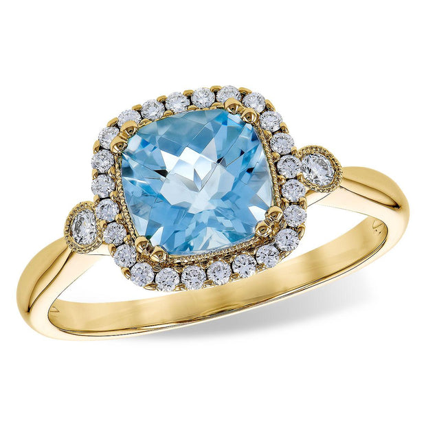 14KT Gold Ladies Diamond Ring