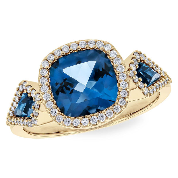 14KT Gold Ladies Diamond Ring