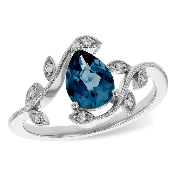 14KT Gold Ladies Diamond Ring
