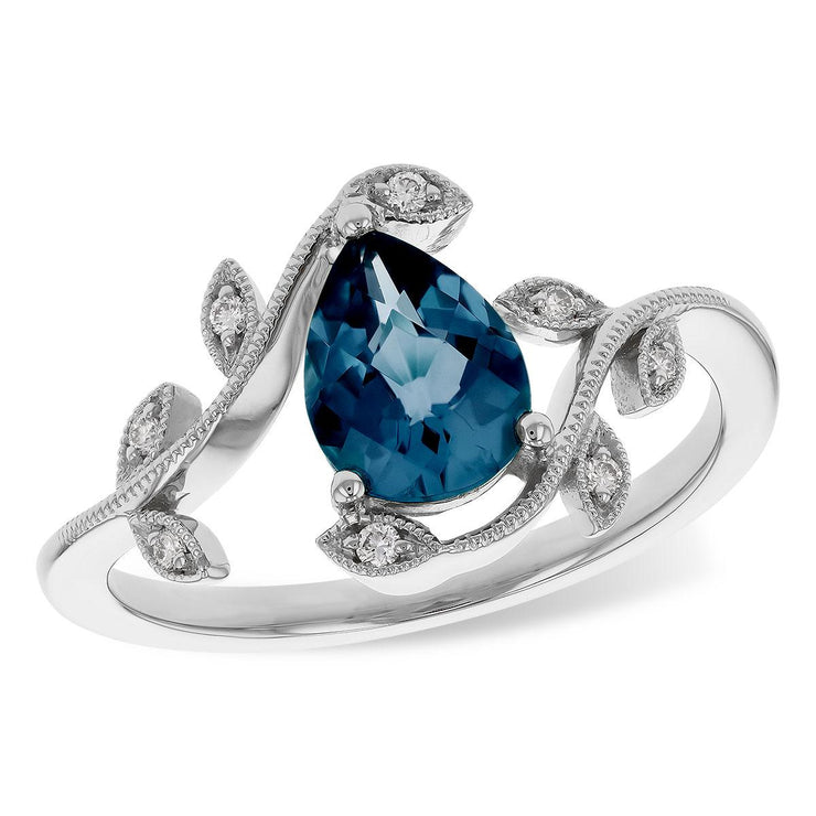 14KT Gold Ladies Diamond Ring
