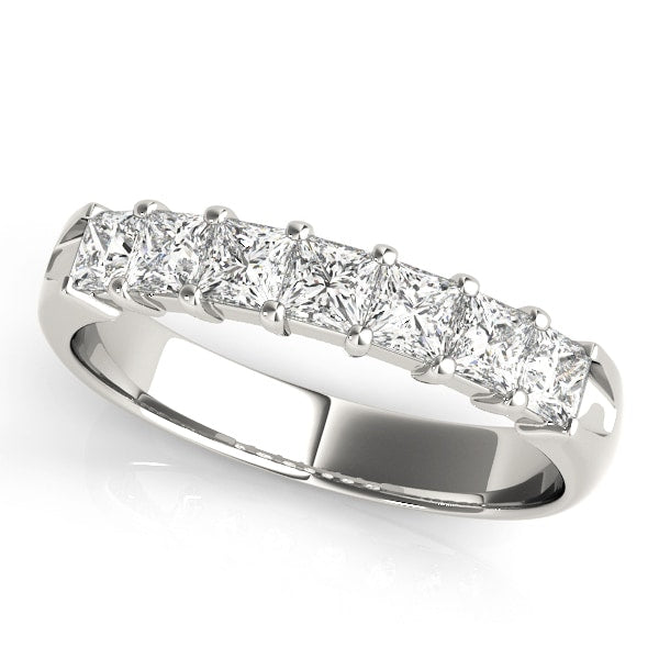 Platinum 5/8 ct tw Diamond Wedding Ring