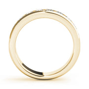 14K Yellow Gold 1/5 ct tw Diamond Wedding Ring