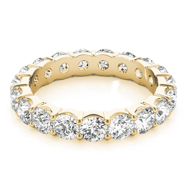 18K Yellow Gold 7/8 ct tw Diamond Wedding Ring