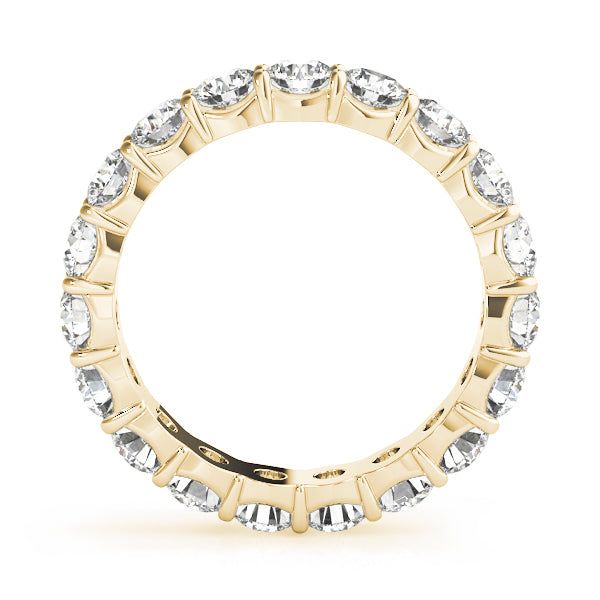 14K Yellow Gold 7/8 ct tw Diamond Wedding Ring
