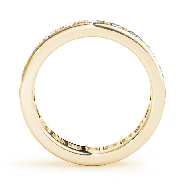 14K Yellow Gold 1/2 ct tw Diamond Wedding Ring