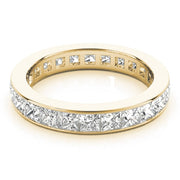 18K Yellow Gold 7/8 ct tw Diamond Wedding Ring
