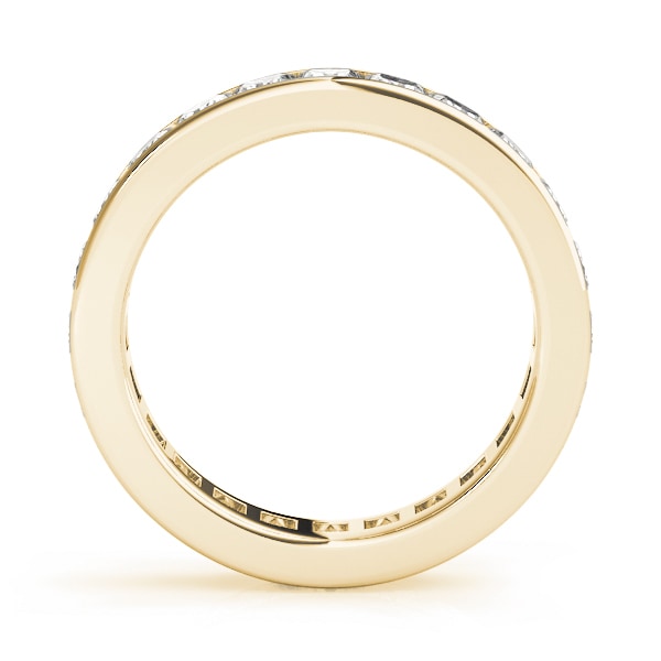 18K Yellow Gold 7/8 ct tw Diamond Wedding Ring