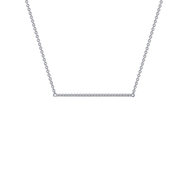 0.26 CTW Bar Necklace