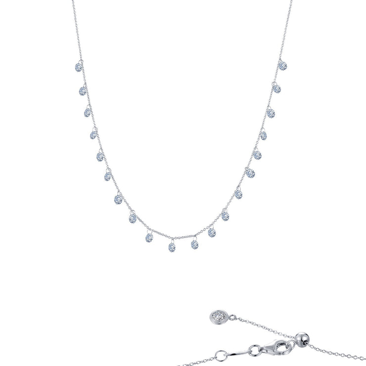 Frameless Raindrop Necklace
