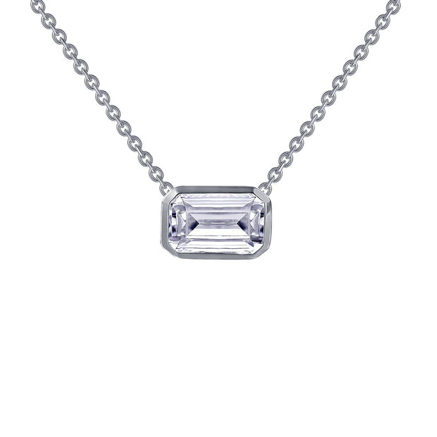 Emerald-Cut Choker Necklace
