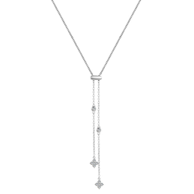 0.3 CTW Lariat Y-Necklace