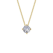1.5 CTW Solitaire Necklace