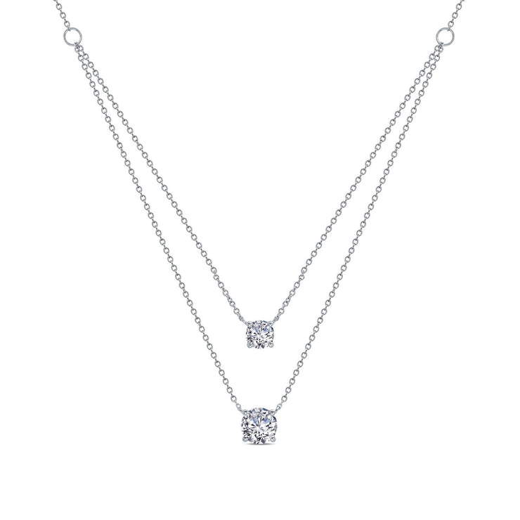 2.19 CTW 2-Tier Necklace