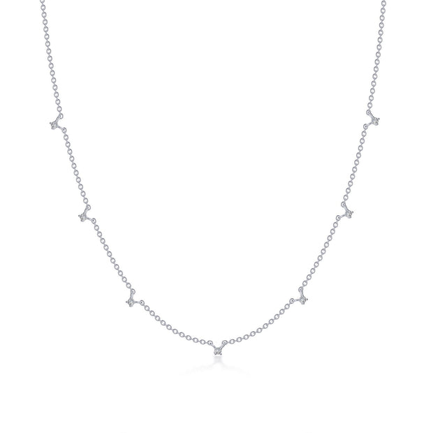0.46 CTW Station Necklace