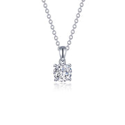 1.25 CTW 4-Prong Solitaire Necklace