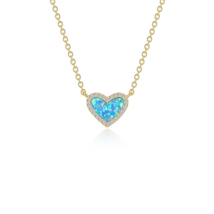 Halo Heart Necklace