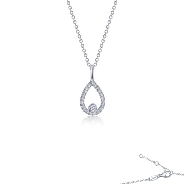 Classic Pear-Shaped Necklace