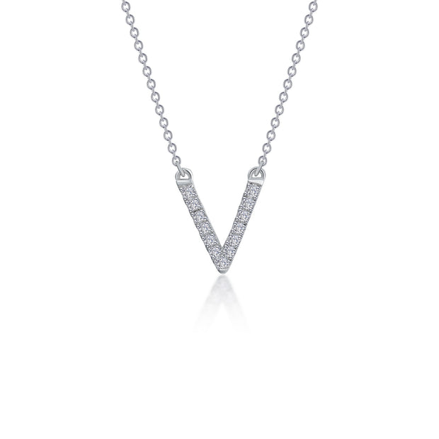 Modern V-Shaped Necklace