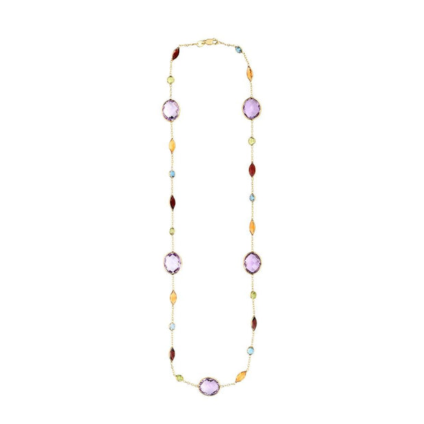 14K Gold Semi-Precious Necklace