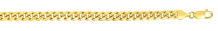 14K Gold 24"" 2.6mm Miami Cuban Chain