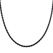 3mm Super Black Rope Chain