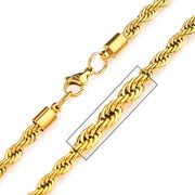 8mm Steel Double Curb Chain Set