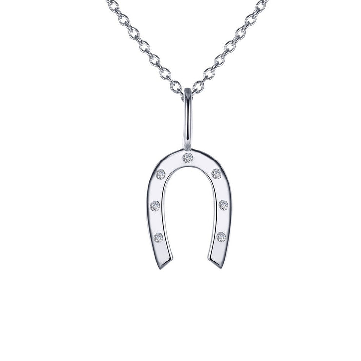 Horseshoe Pendant Necklace