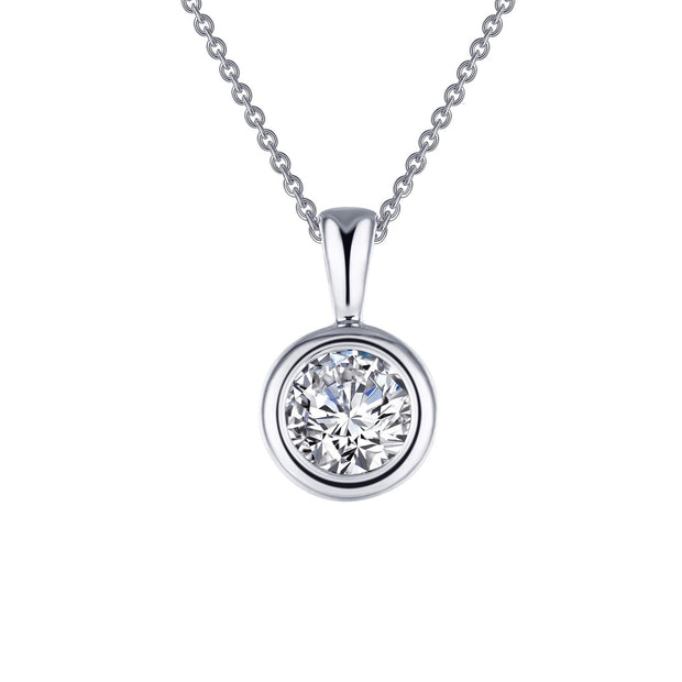 1 CTW Solitaire Pendant Necklace