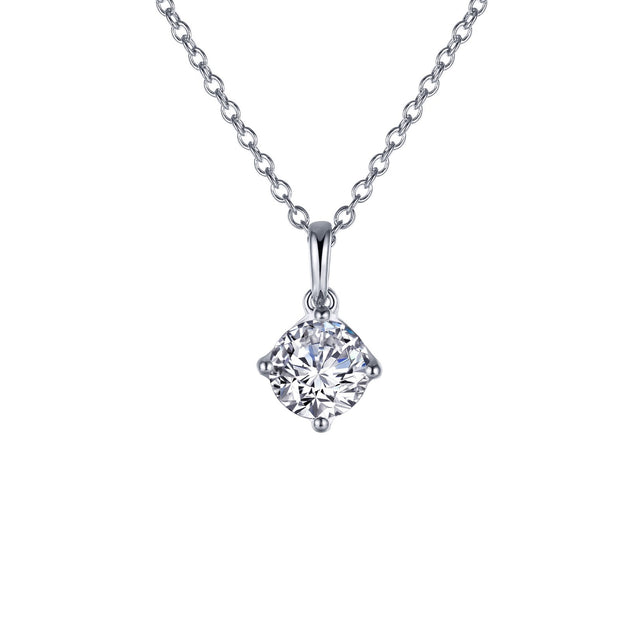 1 CTW Solitaire Pendant Necklace