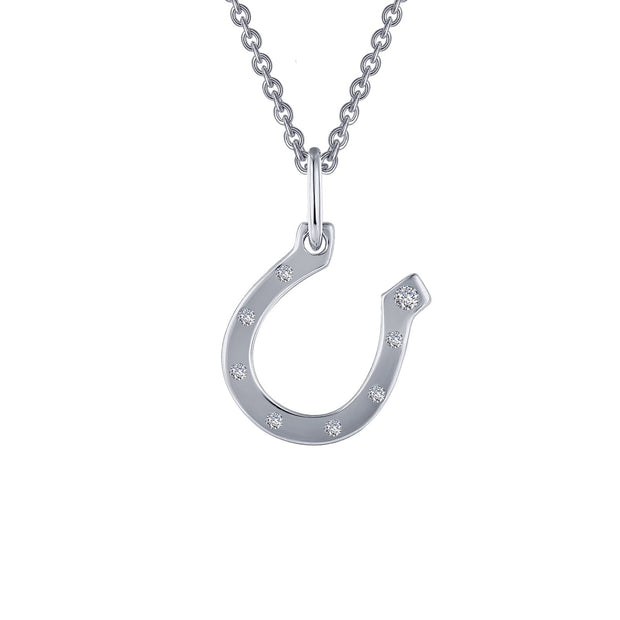 Horseshoe Pendant Necklace