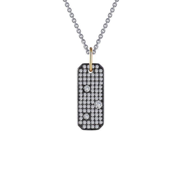 Dog Tag Pendant Necklace