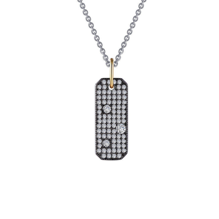 Dog Tag Pendant Necklace
