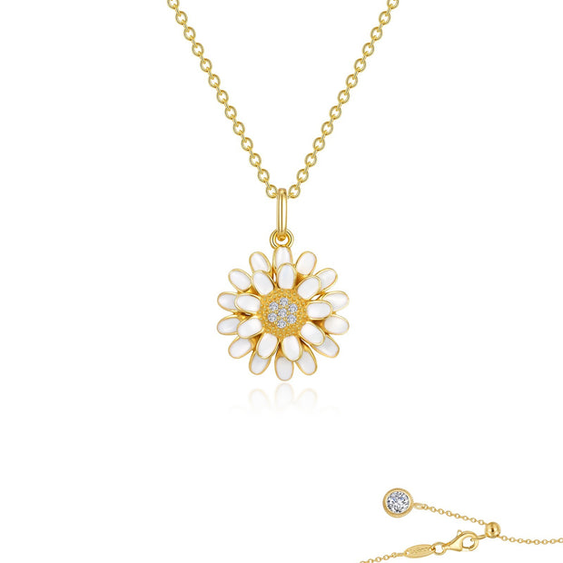 Dainty Daisy Necklace