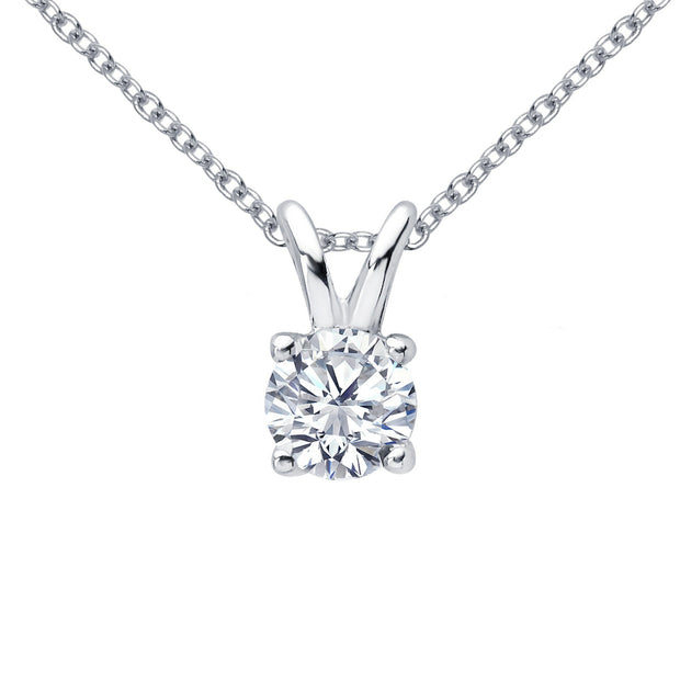1.65 CTW Solitaire Necklace