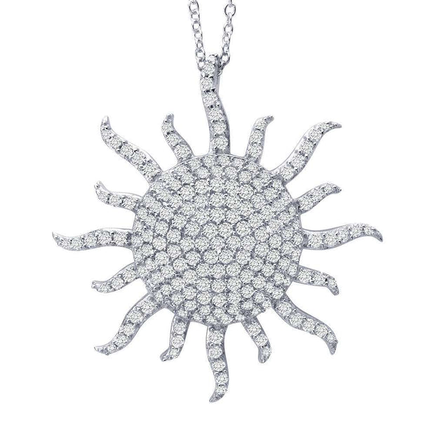 Sunburst Pendant Necklace
