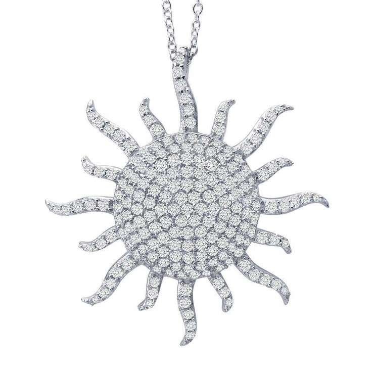 Sunburst Pendant Necklace