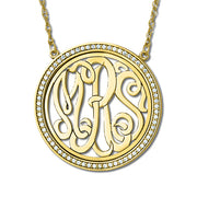 14K White Gold 1/5 ct tw Fashion Diamond Pendant